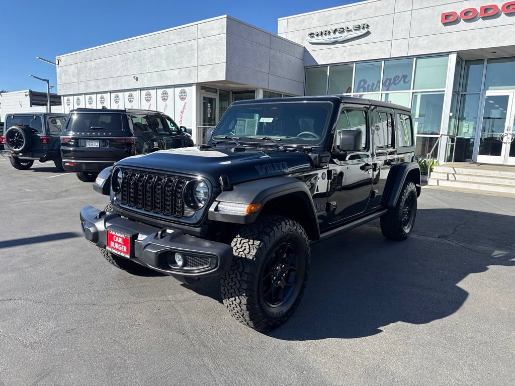 Certified 2025 Jeep Wrangler Unlimited Sport S 4xe AWD/4WD image 3