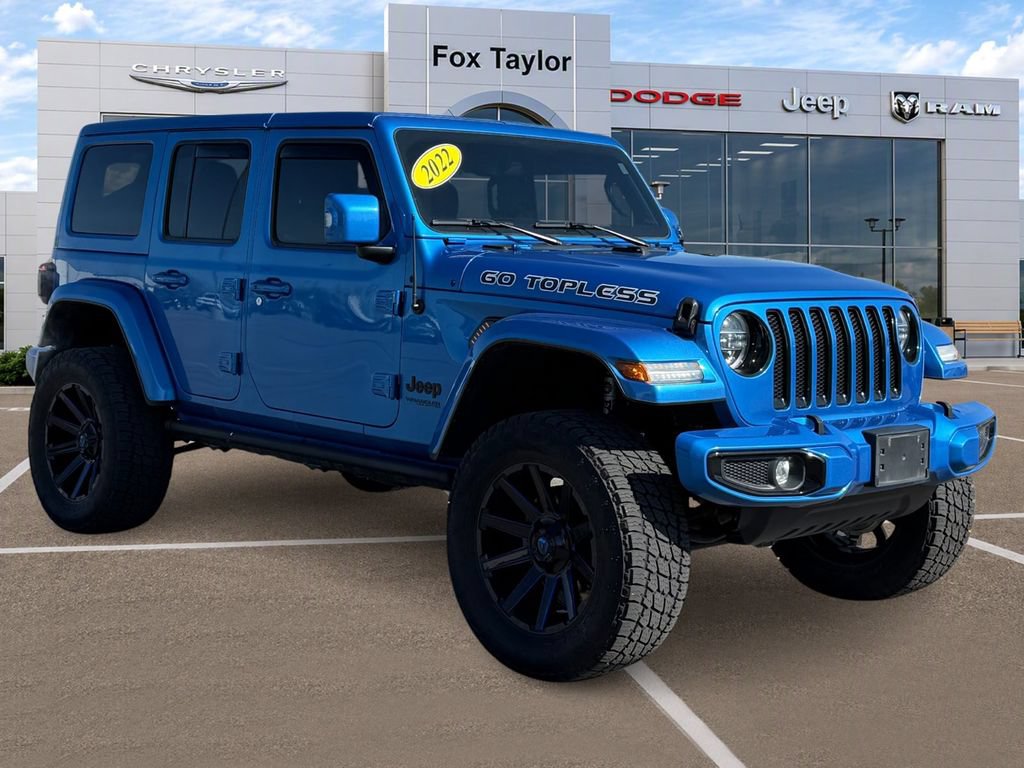 Used 2022 Jeep Wrangler Unlimited Sahara AWD/4WD image 3