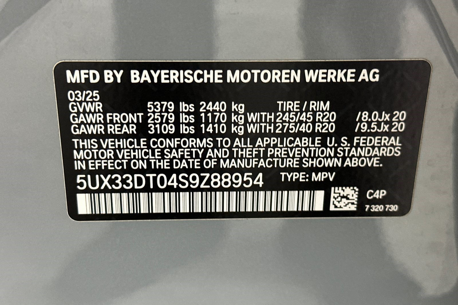 Certified 2025 BMW X4 xDrive30i w/ Premium Package AWD/4WD image 28