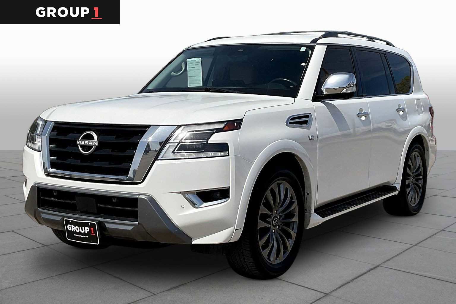 Used 2022 Nissan Armada Platinum w/ Captain's Chairs Package image 1