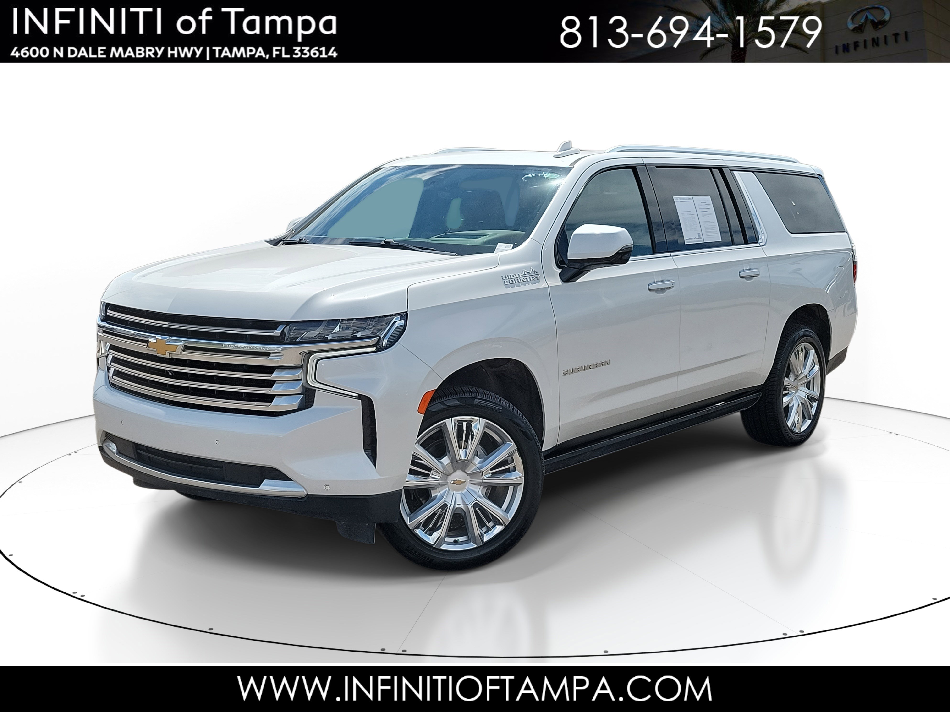 Used 2021 Chevrolet Suburban High Country