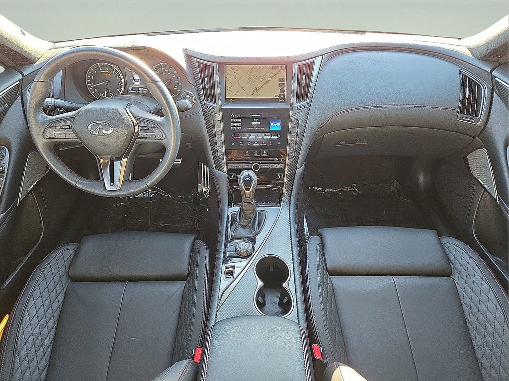 Used 2023 INFINITI Q50 Red Sport 400 w/ Carbon Fiber Package image 16
