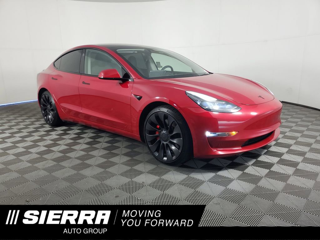 Used 2023 Tesla Model 3 Performance AWD/4WD image 1