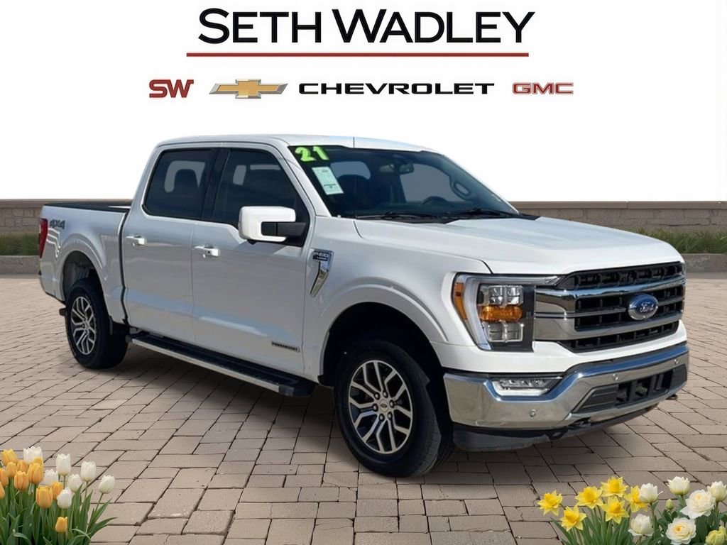Used 2021 Ford F150 Lariat w/ Tow Technology Package AWD/4WD image 1