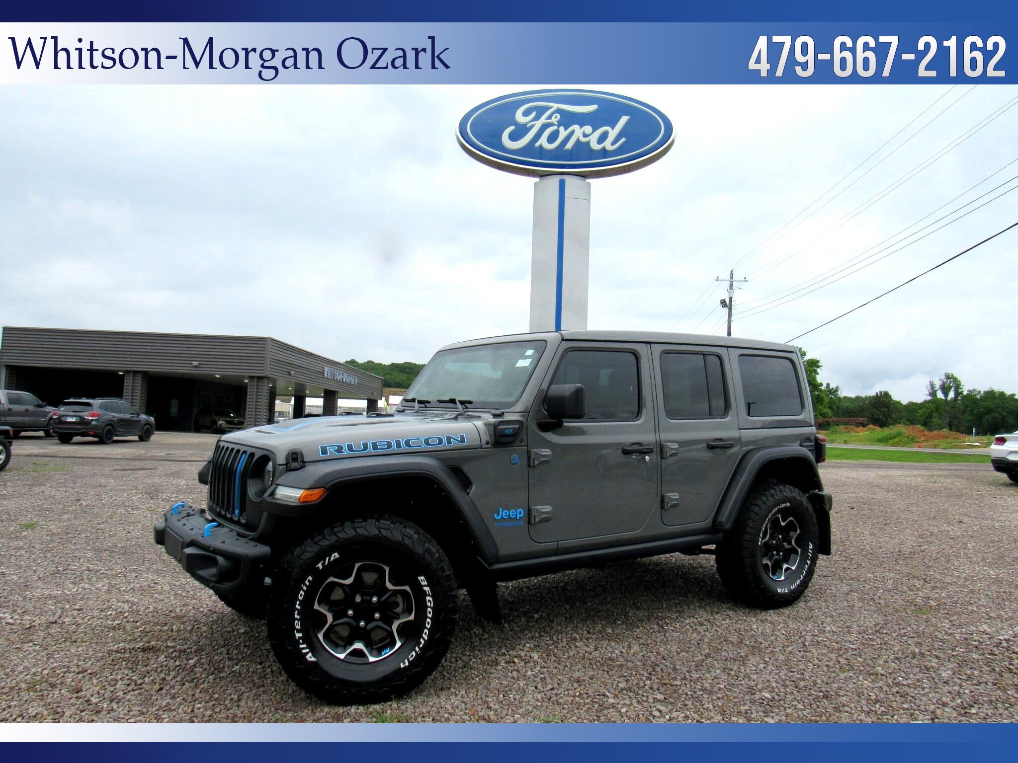 Used 2021 Jeep Wrangler Unlimited Rubicon 4xe w/ Steel Bumper Group