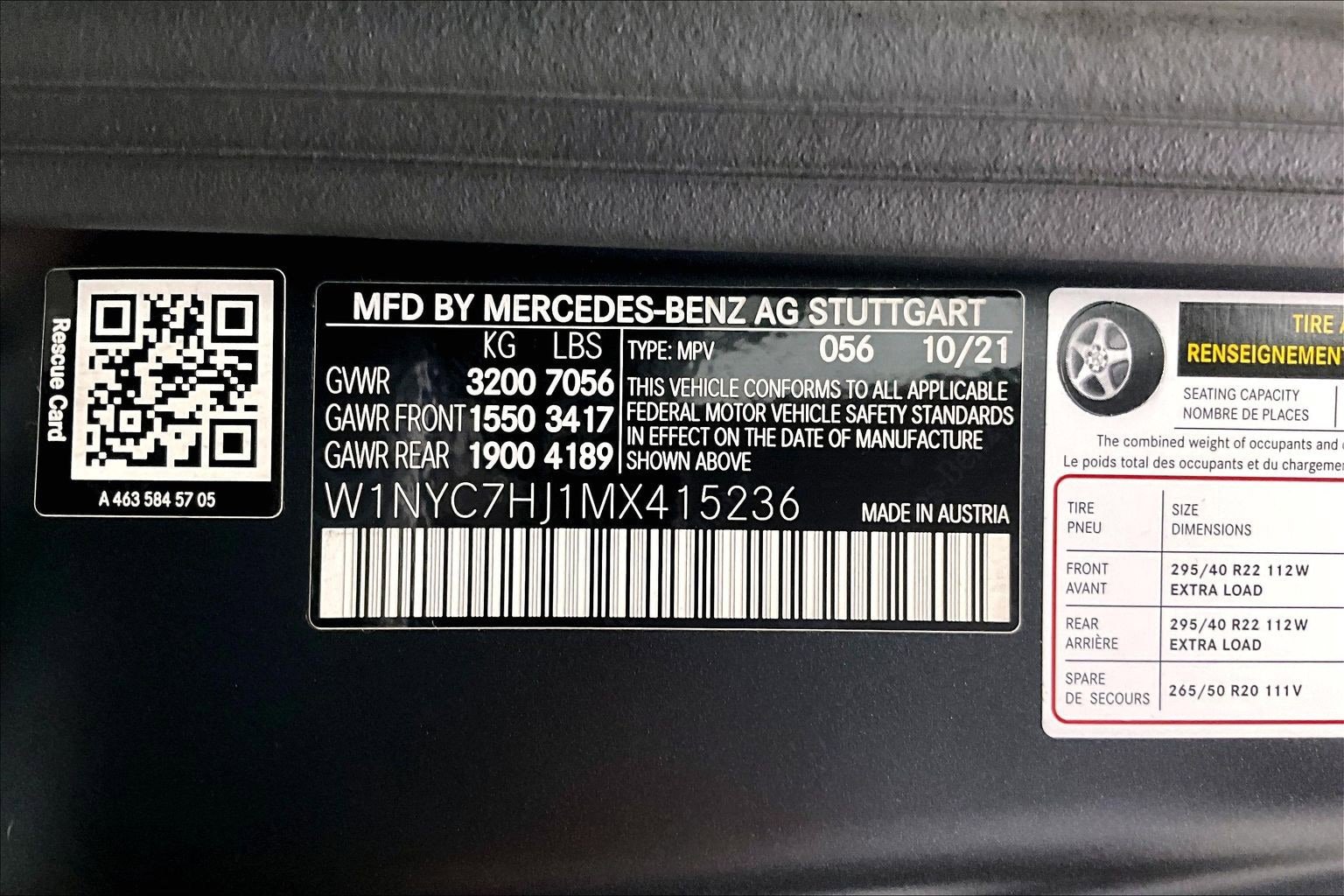 Used 2021 Mercedes-Benz G 63 AMG 4MATIC image 33