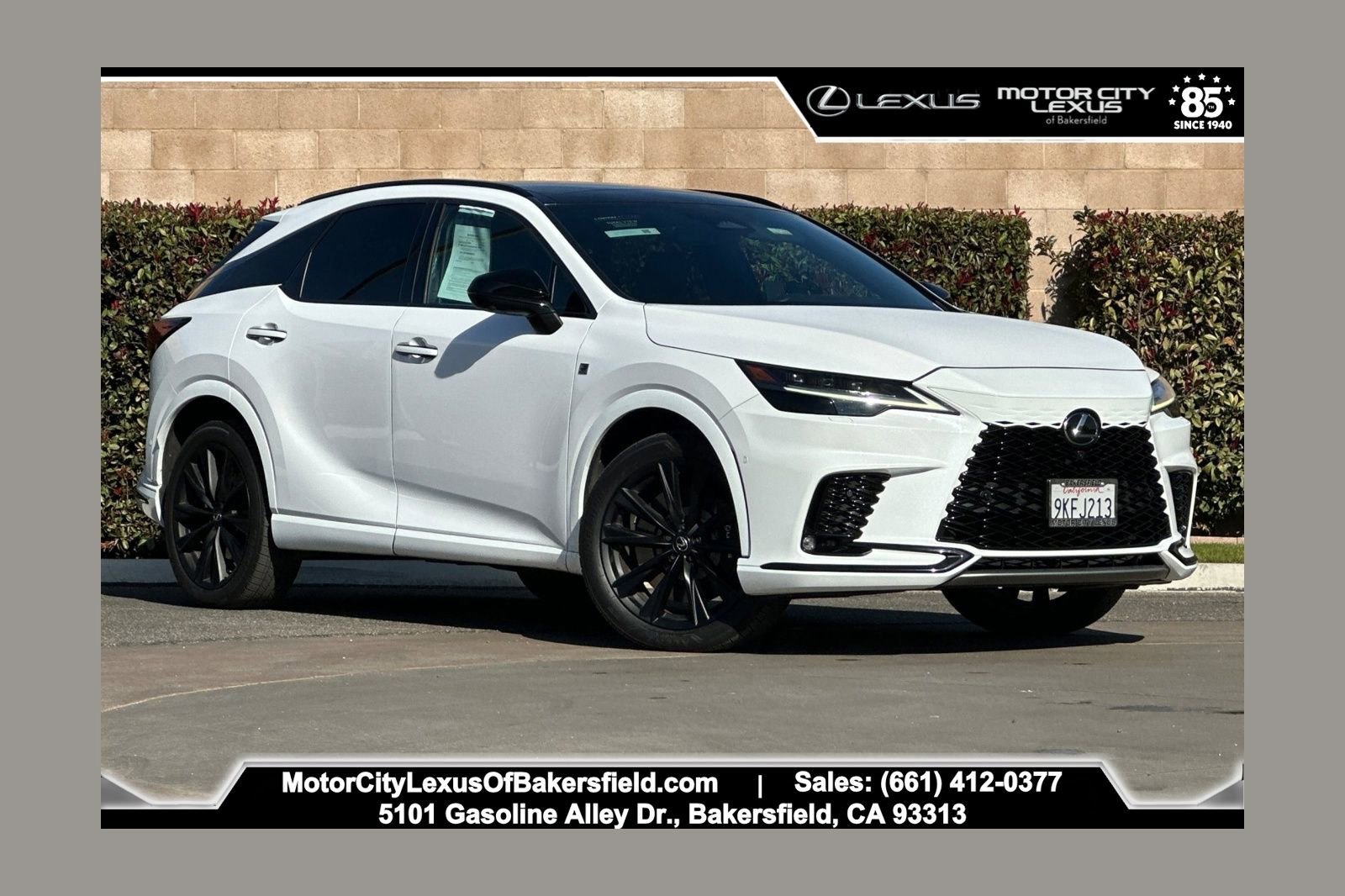 Certified 2024 Lexus RX 500h F Sport