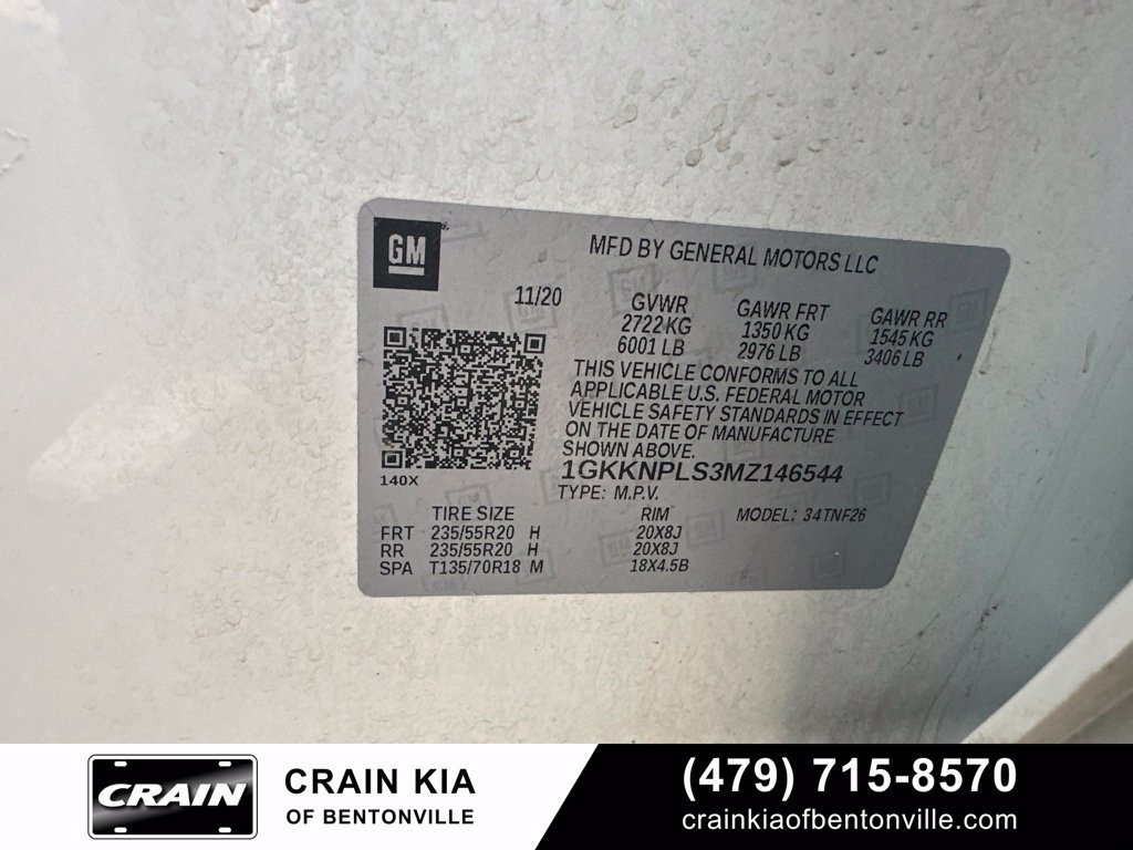 Used 2021 GMC Acadia Denali w/ Denali Technology Package FWD image 22