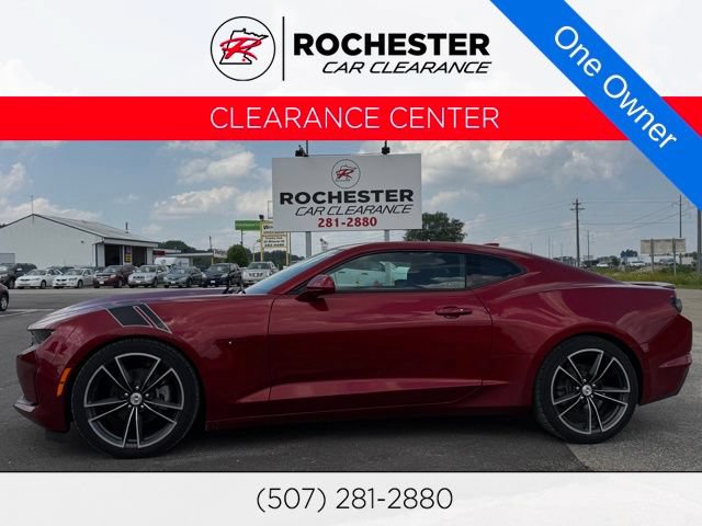 Used 2021 Chevrolet Camaro LT w/ Wild Cherry Design Package 1 RWD image 1