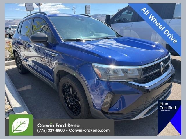 Used 2022 Volkswagen Taos S w/ IQ Drive S Package AWD/4WD image 1
