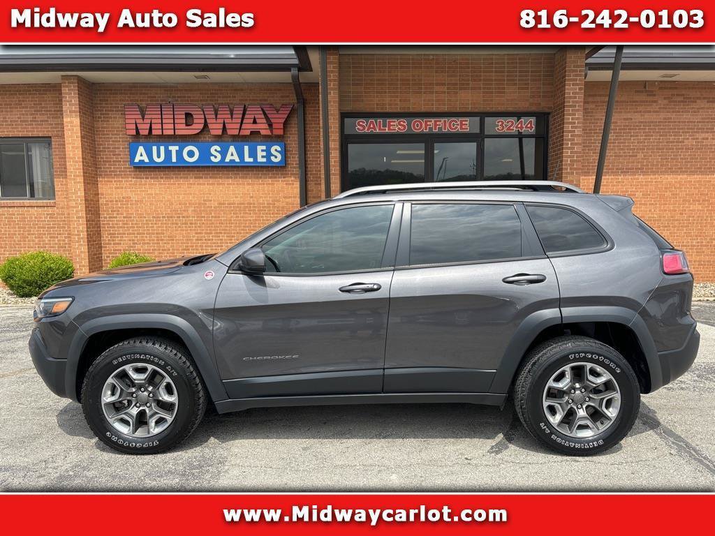 Used 2019 Jeep Cherokee Trailhawk w/ Comfort/Convenience Group AWD/4WD image 1