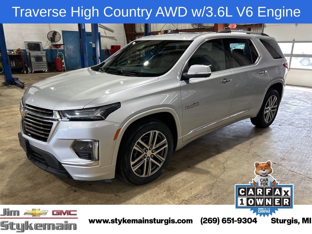 Used 2022 Chevrolet Traverse High Country