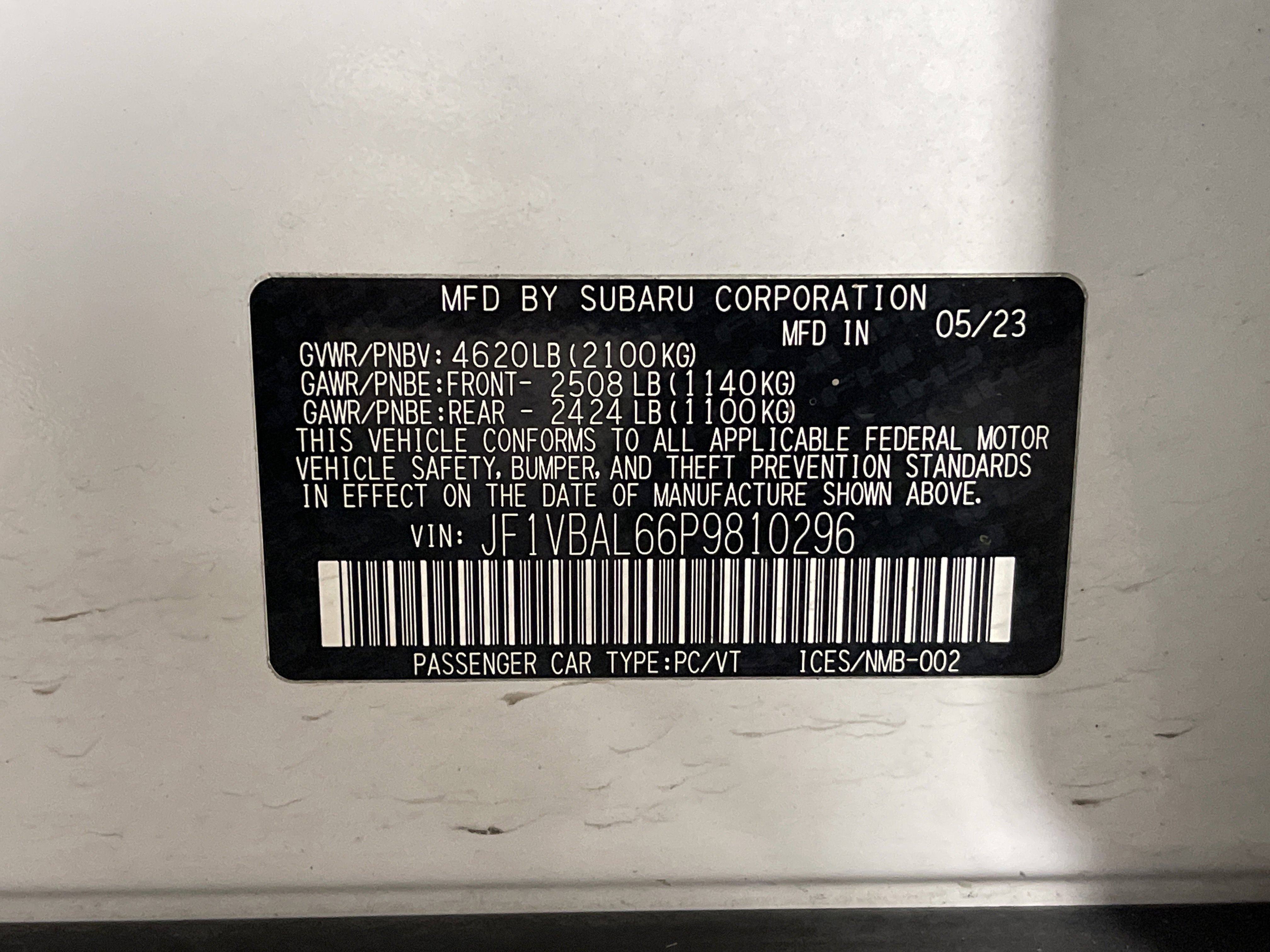 Used 2023 Subaru WRX Limited image 26