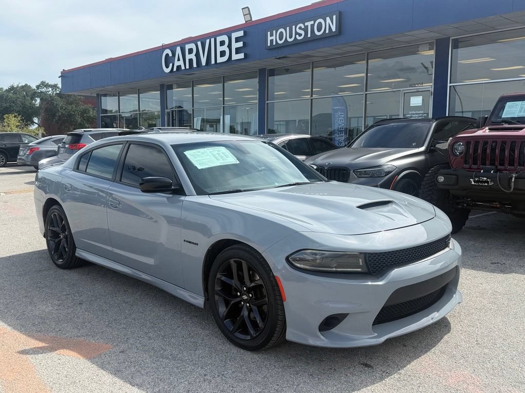 Used 2022 Dodge Charger R/T w/ Blacktop Package RWD image 1