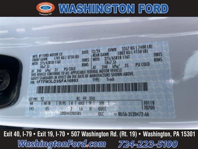 New 2025 Ford F150 XLT w/ Equipment Group 302A MID image 20