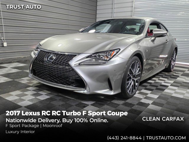 Used 2017 Lexus RC 200t F Sport RWD image 1