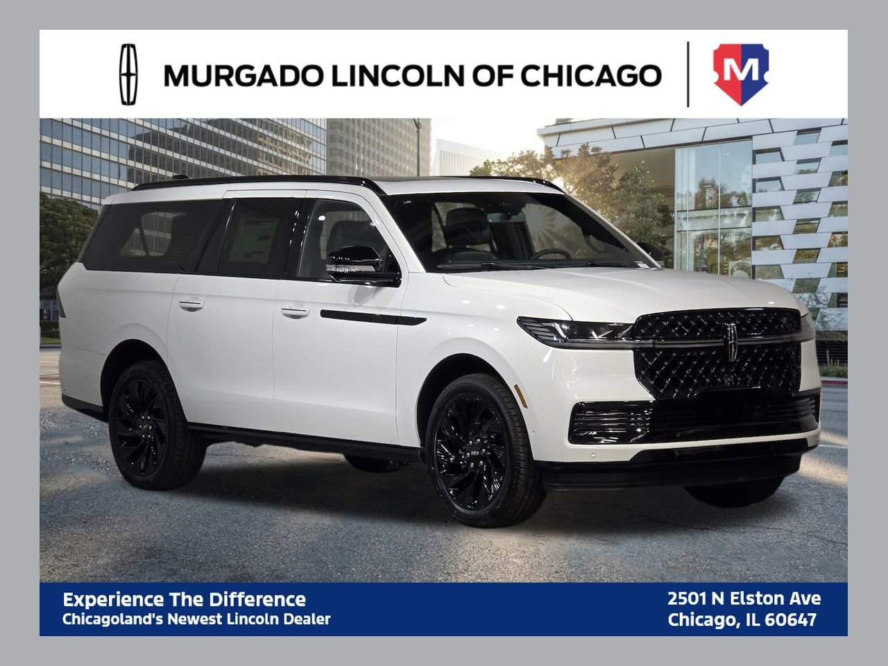 New 2025 Lincoln Navigator L Reserve w/ Jet Appearance Package