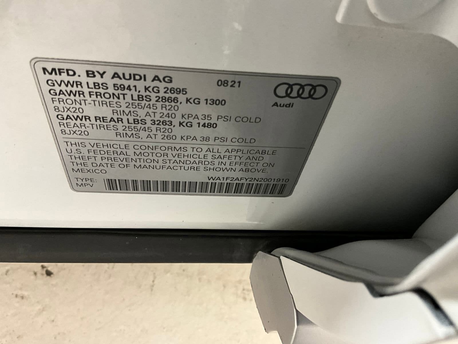 Used 2022 Audi Q5 e Prestige image 29