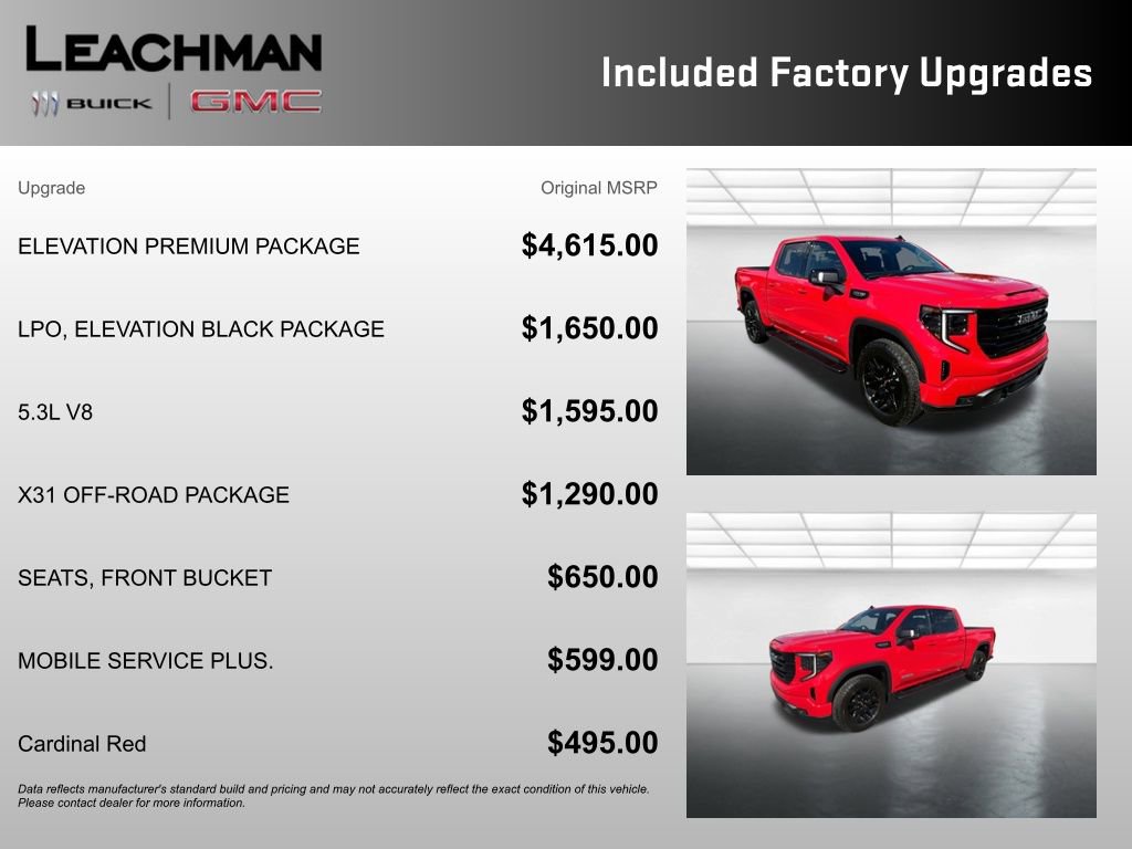 New 2026 GMC Sierra 1500 Elevation w/ Elevation Premium Package image 4