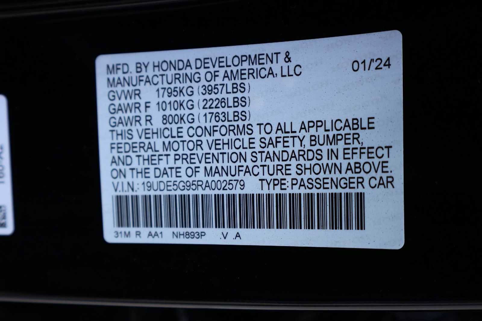Certified 2024 Acura Integra Type S FWD image 21