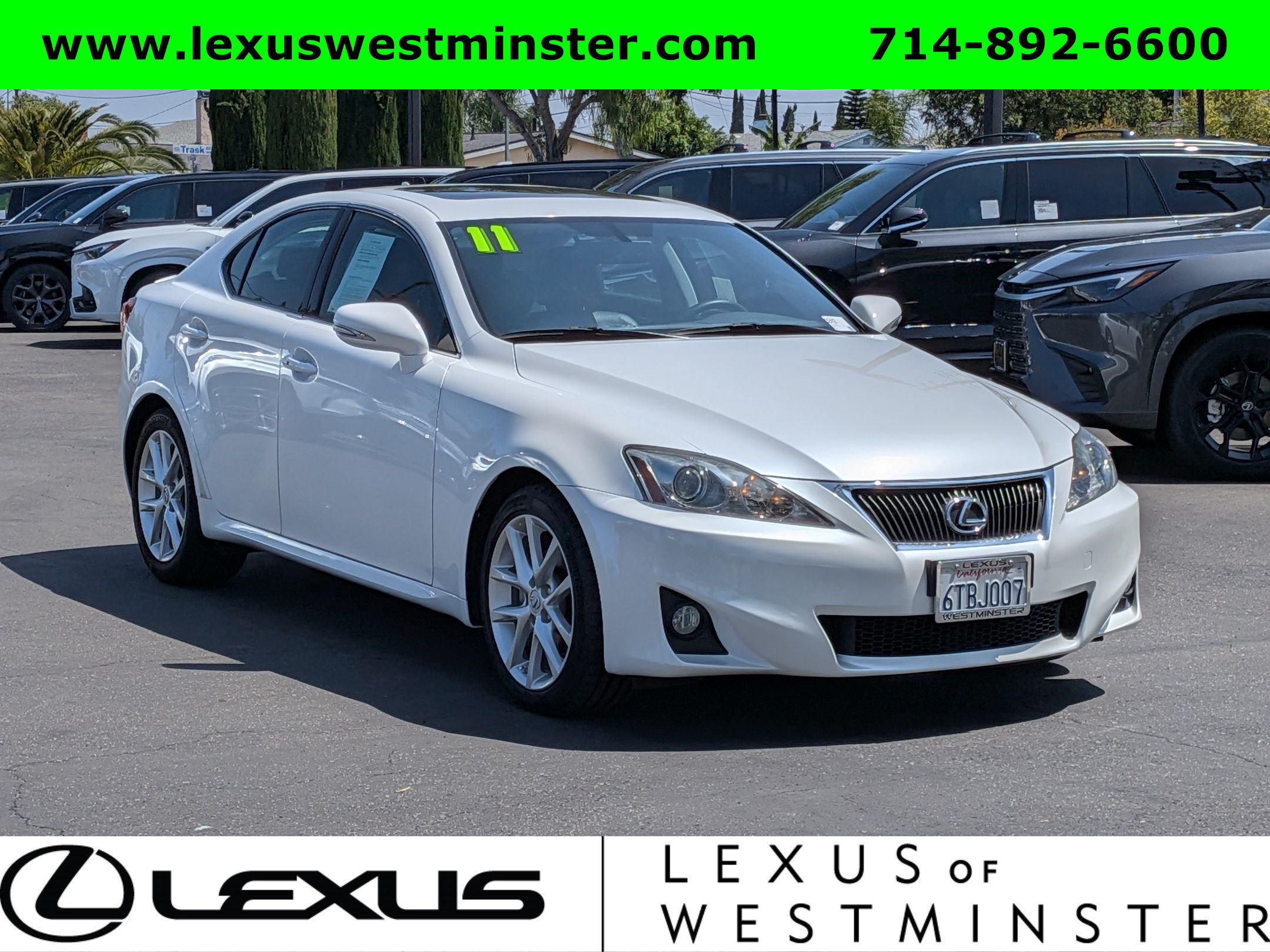 Used 2011 Lexus IS 250 w/ Premium Pkg Value Edition RWD image 3