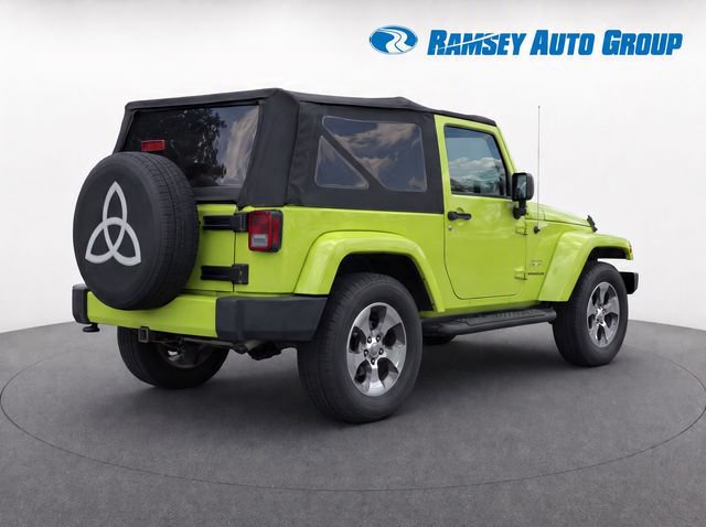 Used 2017 Jeep Wrangler Sahara w/ Connectivity Group AWD/4WD image 4