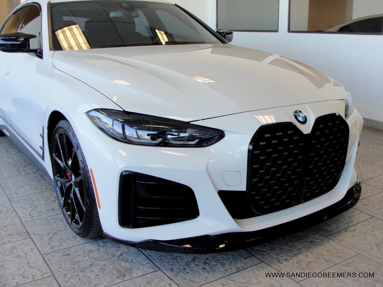 Used 2022 BMW M440i xDrive Gran Coupe M440i xDrive GC M PERF+RED M B w/ Shadowloine Package image 54