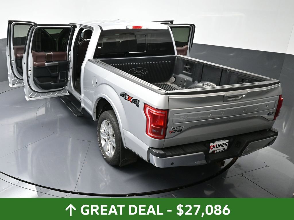 Used 2016 Ford F150 Platinum w/ Max Trailer Tow Package image 75