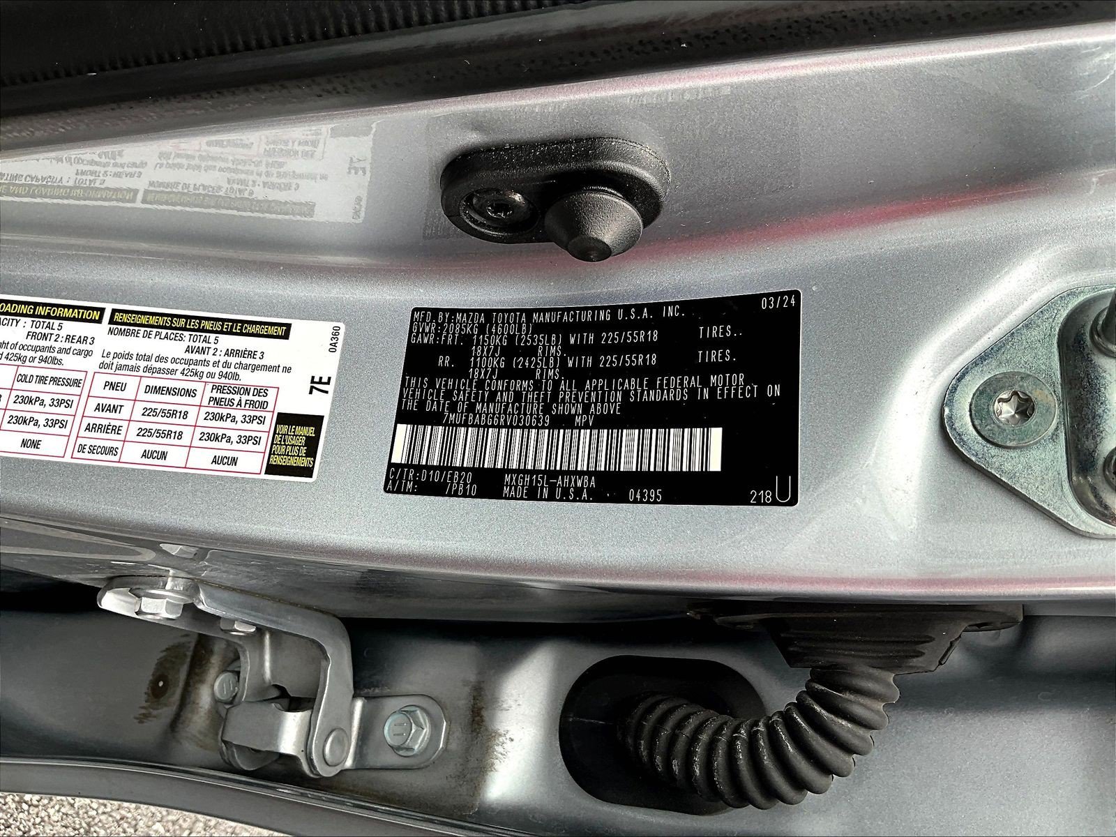 Used 2024 Toyota Corolla Cross AWD Hybrid w/ Convenience Package image 19