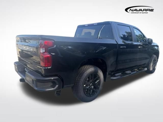 New 2026 Chevrolet Silverado 1500 Custom w/ Turbomax Blackout Package RWD image 4