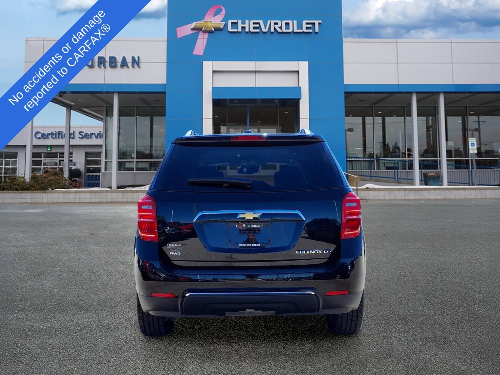 Used 2016 Chevrolet Equinox LTZ w/ Enhanced Convenience Package AWD/4WD image 7