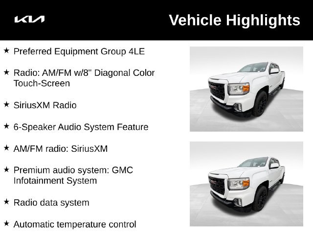 Used 2022 GMC Canyon Elevation AWD/4WD image 4