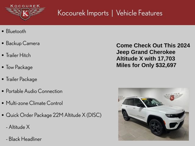 Used 2024 Jeep Grand Cherokee Altitude image 5