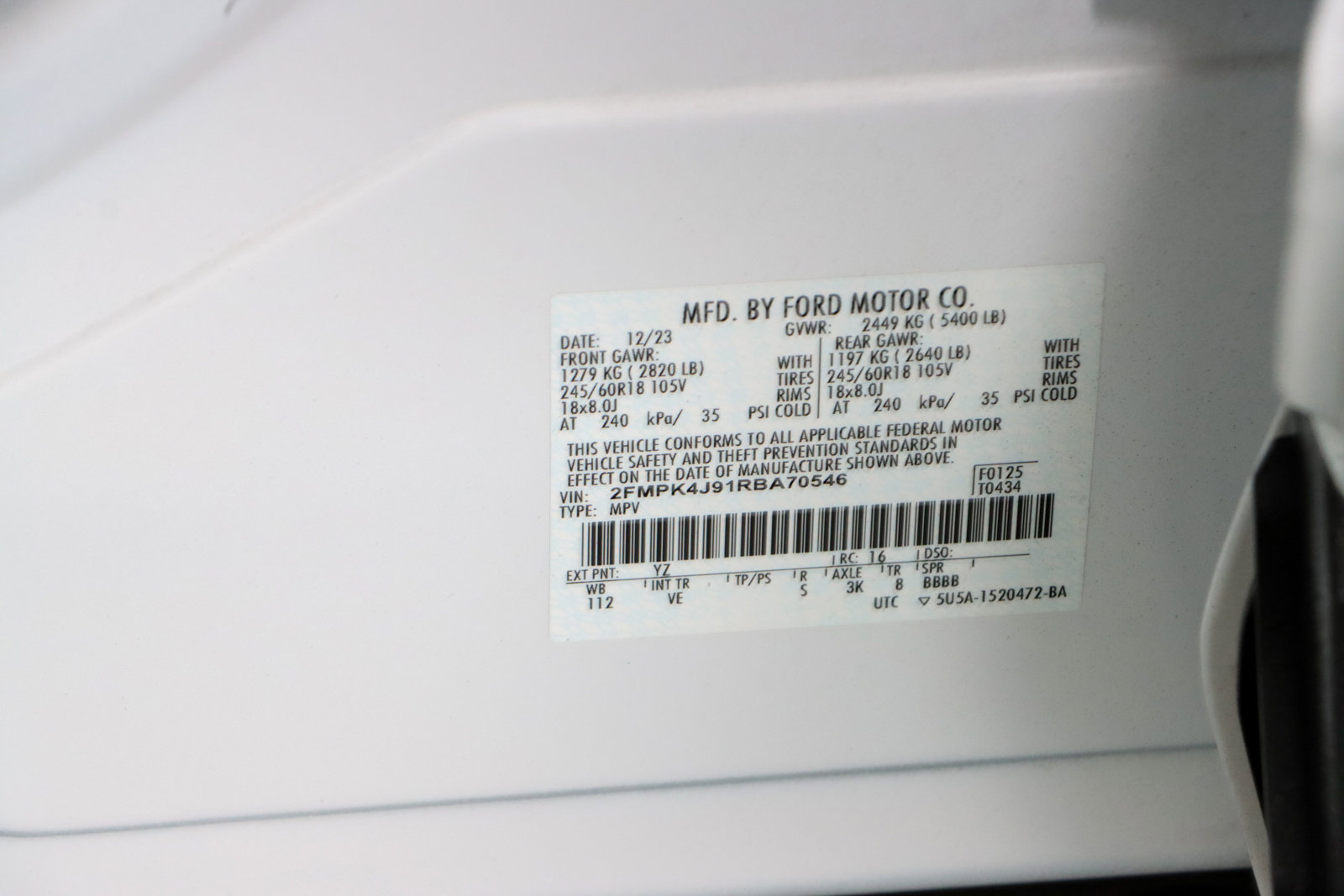 Used 2024 Ford Edge SEL image 31