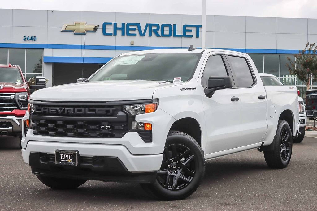 New 2026 Chevrolet Silverado 1500 Custom w/ LPO, Dark Essentials Package