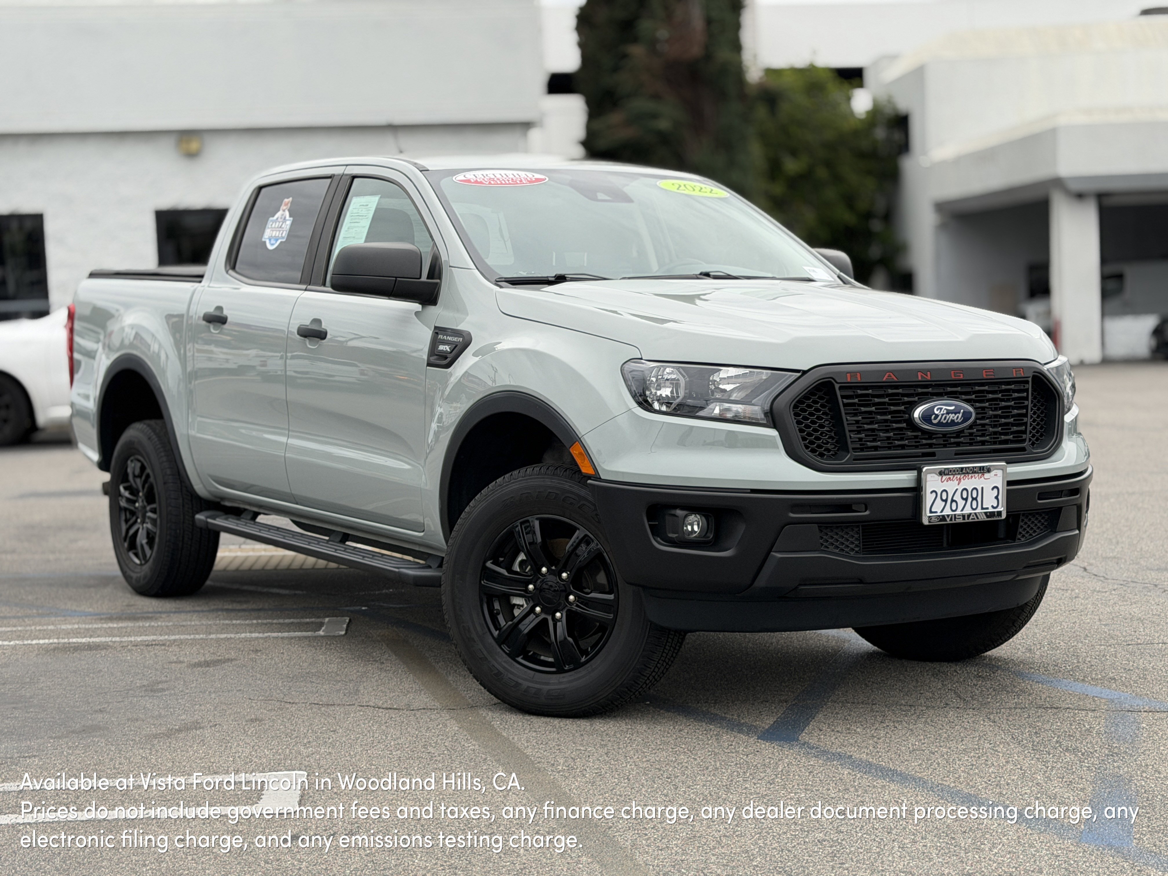 Certified 2022 Ford Ranger XL w/ Equipment Group 101A High