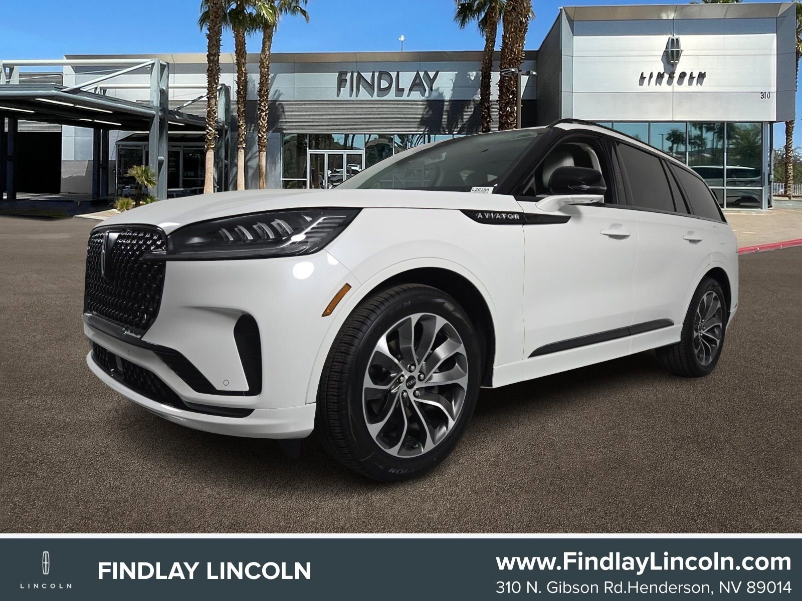New 2026 Lincoln Aviator 2WD w/ Jet Appearance Package
