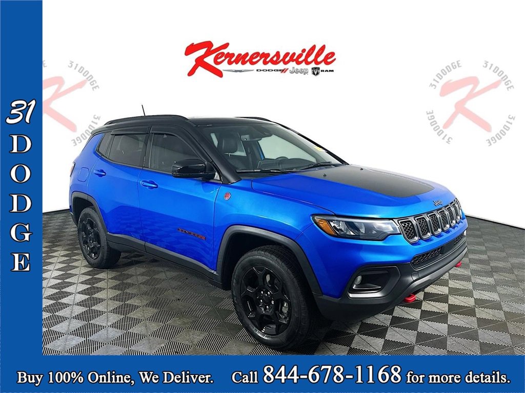 Used 2023 Jeep Compass Trailhawk w/ Sun and Sound Group image 1