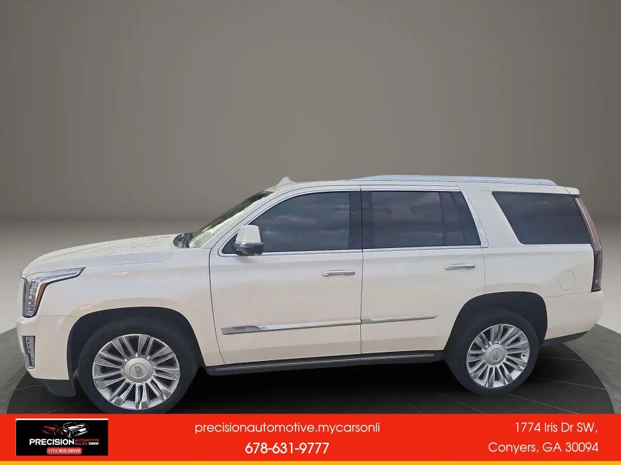 Used 2015 Cadillac Escalade Platinum image 3