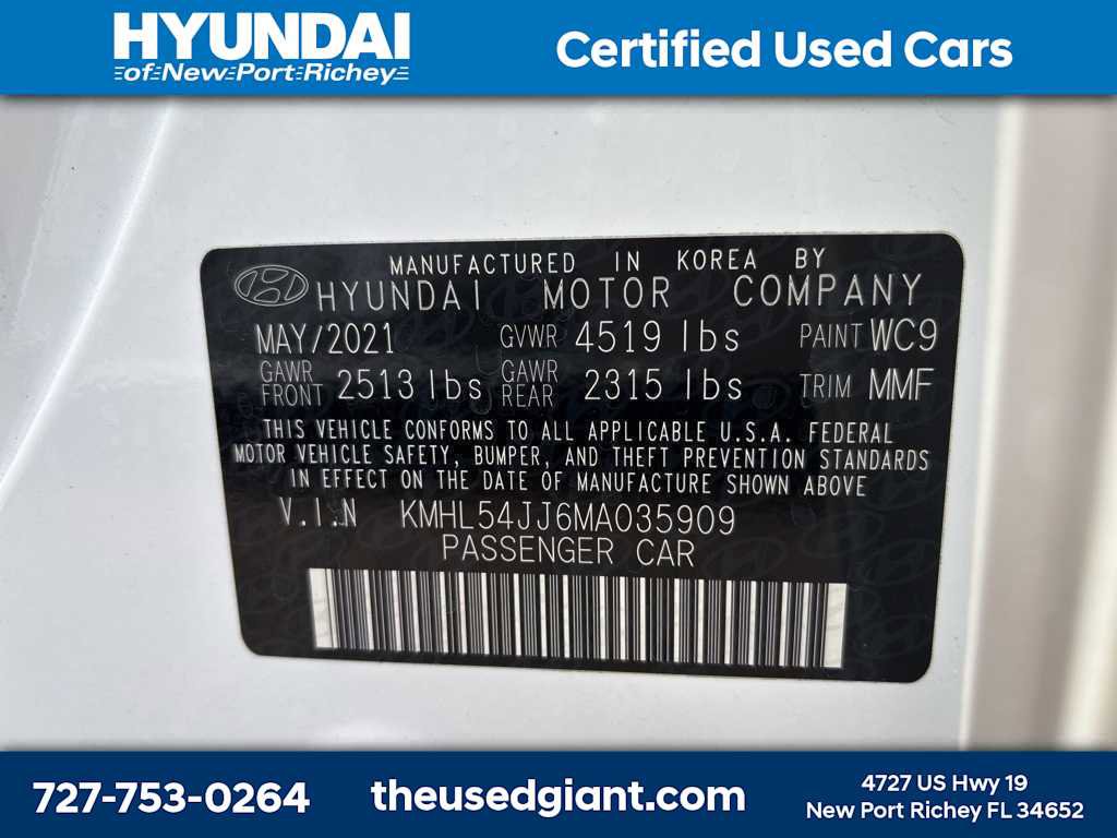 Used 2021 Hyundai Sonata Limited image 14