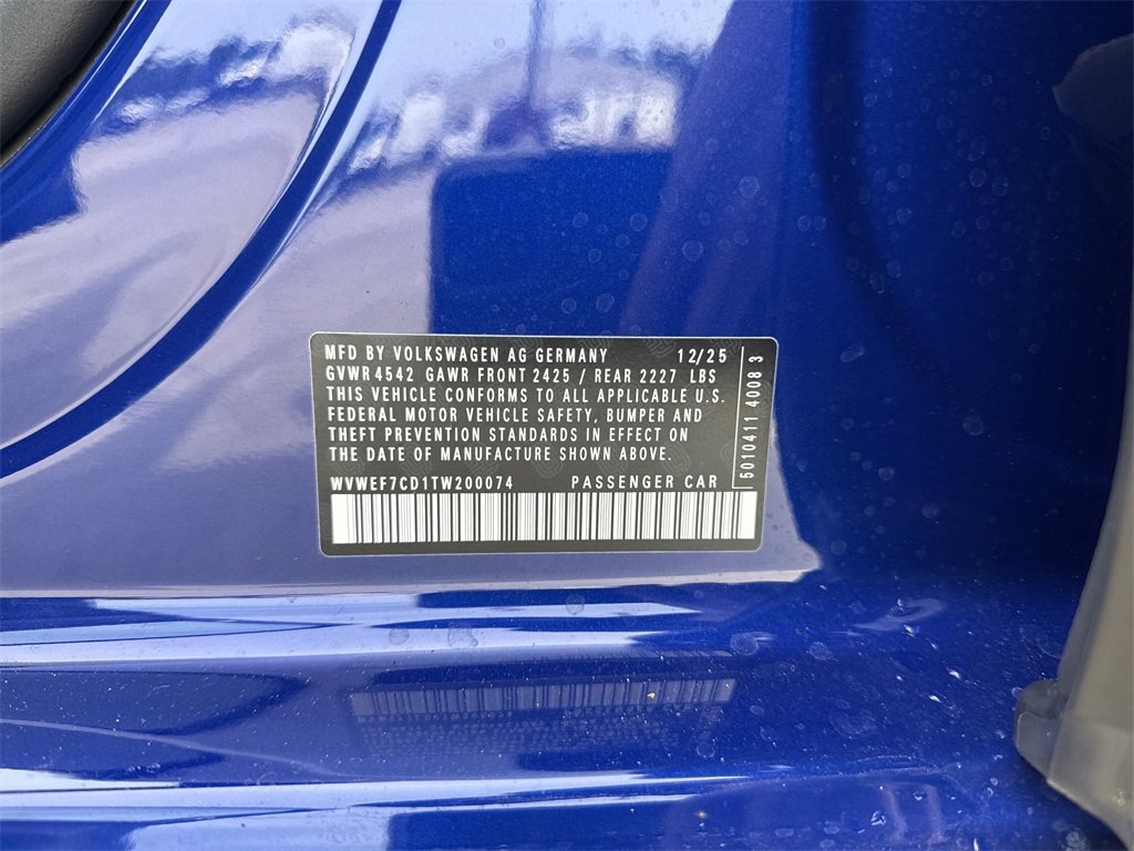 New 2026 Volkswagen Golf w/ Euro Style Package image 28