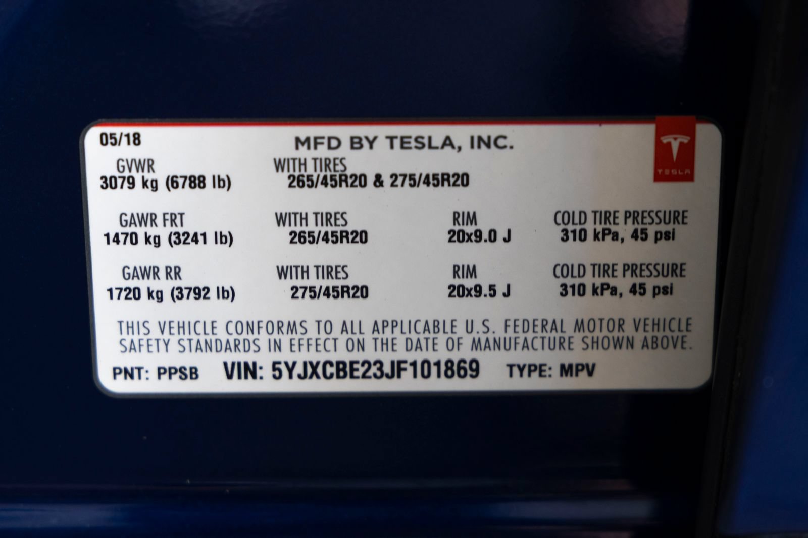 Used 2018 Tesla Model X 100D AWD/4WD image 30
