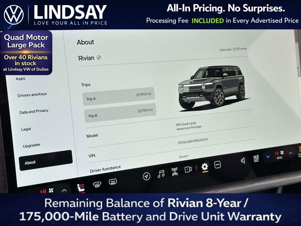 Used 2024 Rivian R1S Adventure AWD/4WD image 24