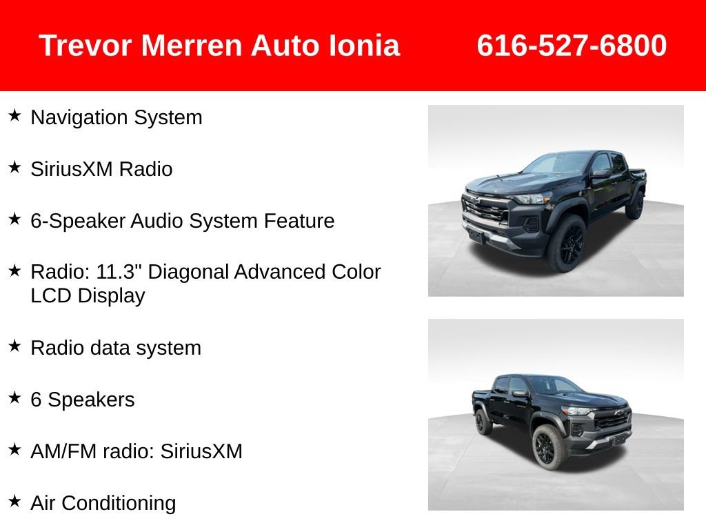 Used 2024 Chevrolet Colorado Trail Boss w/ Advanced Trailering Package AWD/4WD image 19