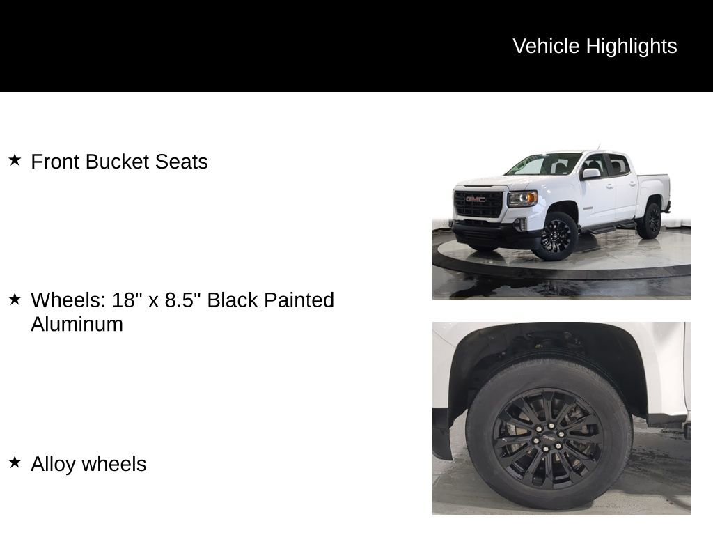 Used 2022 GMC Canyon Elevation w/ Trailering Package RWD image 19