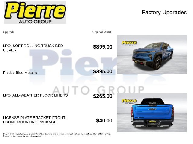 Used 2026 Chevrolet Silverado EV Trail Boss AWD/4WD image 13