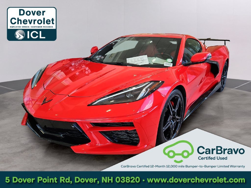 Certified 2023 Chevrolet Corvette Stingray Preferred Cpe w/ 2LT