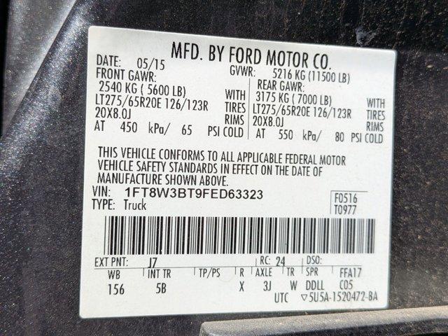 Used 2015 Ford F350 Lariat w/ Lariat Interior Package image 20