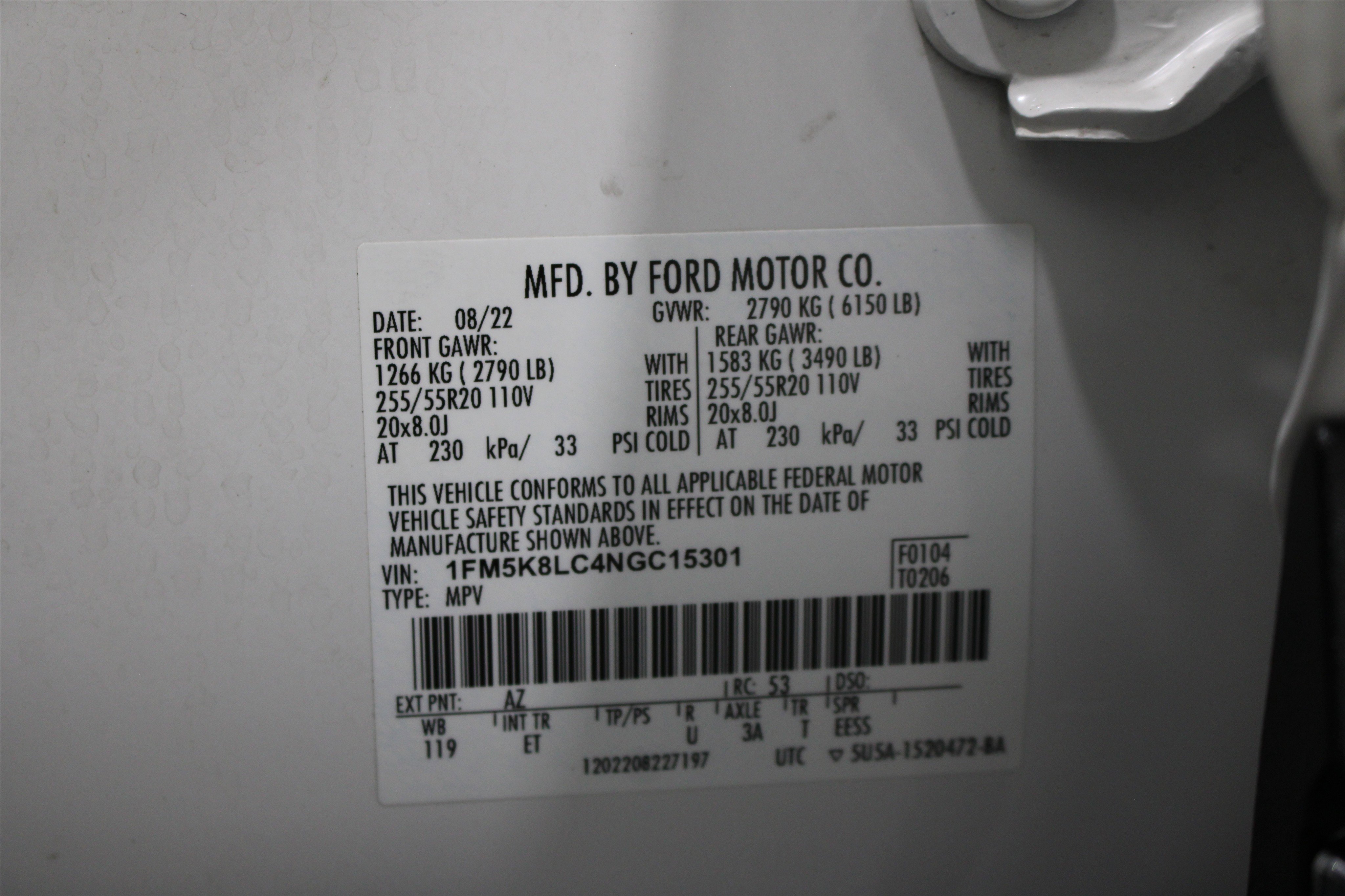 Used 2022 Ford Explorer King Ranch w/ Technology Package AWD/4WD image 43