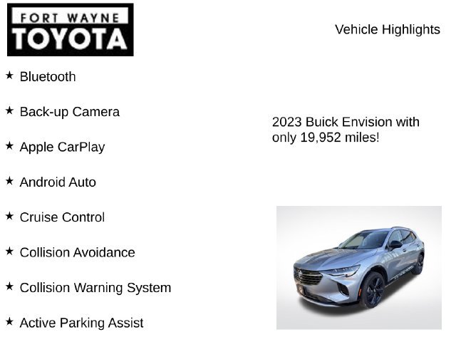 Used 2023 Buick Envision Preferred w/ Sport Touring Package AWD/4WD image 7